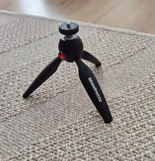 Manfrotto PIXI Mini Tripod, Black (MTPIXI-B), Audio, Tv en Foto, Fotografie | Statieven en Balhoofden, Zo goed als nieuw, Driepoot