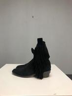 Zadig & Voltaire mt 38/450,- Pilar high fringe boots laarzen, Zadig & Voltaire, Ophalen of Verzenden, Zwart