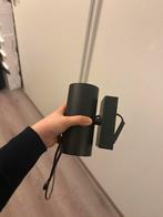 Mat zwarte spot, aan twee kanten licht. Voor stopcontact., Huis en Inrichting, Lampen | Wandlampen, Ophalen of Verzenden, Zo goed als nieuw