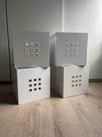 17x diverse kleuren Lekman bakken manden kallax Ikea ZGAN!, Ophalen, Kunststof, Mand, Vierkant