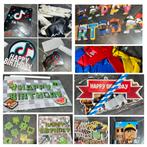 ROBLOX / Minecraft/ TikTok / Paw Patrol feestpakket, Hobby en Vrije tijd, Feestartikelen, Nieuw, Versiering, Verzenden, Verjaardag
