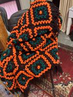 Vintage kleed voor op bed 2 persoons 1970, Antiek en Kunst, Antiek | Meubels | Bedden, Ophalen