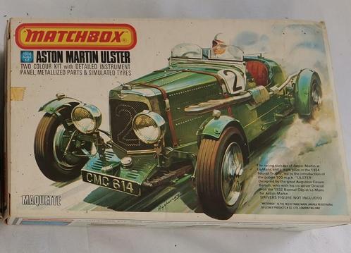 Matchbox Bouwpakket auto Aston Martin ulster 1/32, Hobby en Vrije tijd, Modelbouw | Auto's en Voertuigen, Nieuw, Auto, 1:50 of kleiner