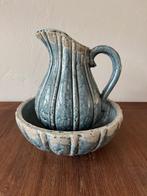 Lampetset, Huis en Inrichting, Woonaccessoires | Vazen, Ophalen, Steen, Blauw, Zo goed als nieuw