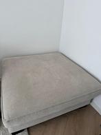 Goossens Hocker Saltillo + (10 jaar vlekvrij garantie), Huis en Inrichting, Ophalen, Hout, Vierkant, 100 tot 125 cm