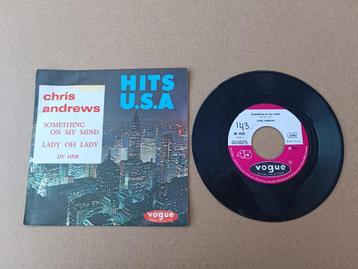 Single: Chris Andrews - Something Of My Mind (1966)     beschikbaar voor biedingen
