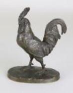 Hanen sculpturen van Pierre Jules Mene, Ophalen of Verzenden, Zo goed als nieuw, Boerderijdier, Beeldje of Figuurtje