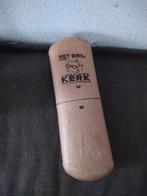 Twee oude brillenkokers brillenetuis reclame setprijs, Ophalen of Verzenden