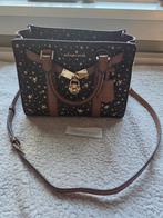 Michael Kors Nouveau Hamilton Small Star handtas, Ophalen of Verzenden, Gebruikt, Bruin, Handtas