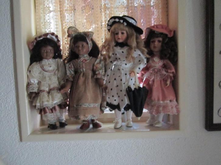 porseleinen poppen, Verzamelen, Poppen, Gebruikt, Pop, Ophalen
