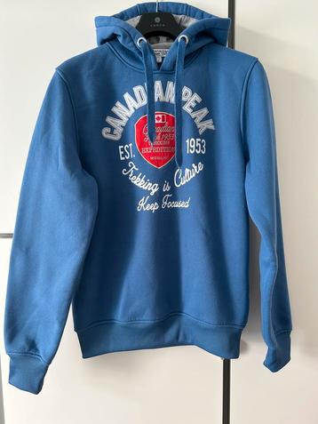 Canadian Peak Hoodie Maat L Blauw beschikbaar voor biedingen