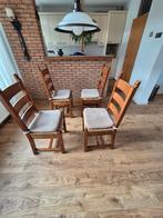 Vier eiken eetkamerstoelen (Meubelfabriek Oisterwijk), Ophalen