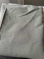 Gordijn stof groen/grijs, Ophalen of Verzenden, Nieuw, Grijs, 200 cm of meer