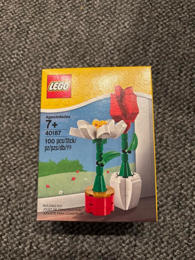 LEGO 40187 Bloemen - Nieuw in Doos!, Ophalen of Verzenden, Nieuw, Complete set, Lego