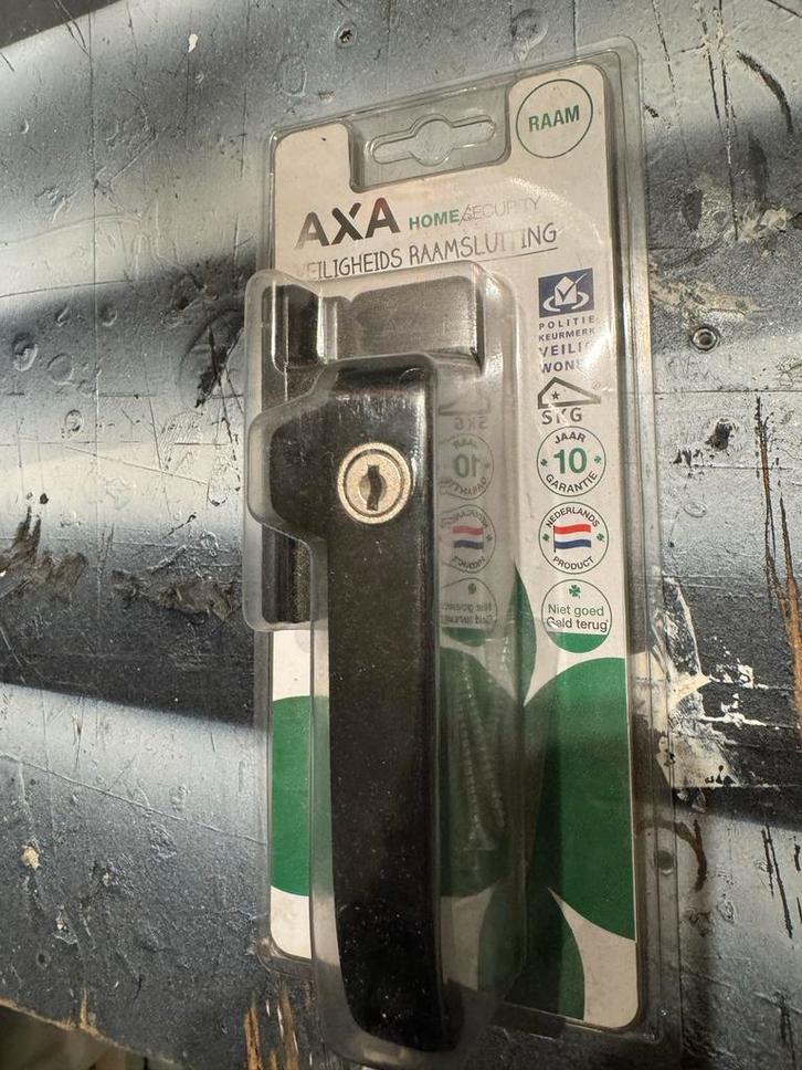 AXA Raamsluiting Nieuw in Verpakking, Doe-het-zelf en Verbouw, Alarmsystemen, Nieuw, Detector, Sensor of Melder, Raam of Deur
