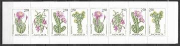 Monaco 1993 Postzegelboekje Flora bloemen pfris ongevouwen beschikbaar voor biedingen