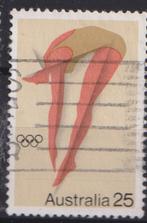 Australië 1976 Olympische spelen schoonspringen, Ophalen of Verzenden, Gestempeld