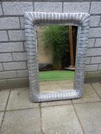 Rotan spiegel, Huis en Inrichting, Woonaccessoires | Spiegels, Ophalen, Gebruikt