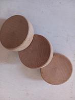 Sjoelstenen ..( 10 stuks ) ...🟤🟤🟤 ....per stuk, Ophalen