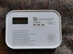 SMARTWARES PD-8826 koolmonoxide melder met digitaal LCD dspl, Ophalen of Verzenden, Zo goed als nieuw, Detector, Sensor of Melder
