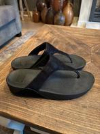 Fitflop prachtige zgan zwarte slippers met glitter, Slippers, Zwart, Ophalen of Verzenden, Zo goed als nieuw