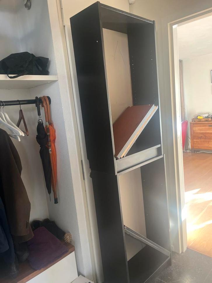 IKEA Billy boekenkast 60x106cm - Zwart geschilderd, Huis en Inrichting, Kasten | Boekenkasten, Gebruikt, 50 tot 100 cm, 100 tot 150 cm