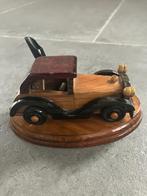 Pennenstandaard oldtimer hout oud, Ophalen, Zo goed als nieuw