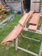 Azobé hardhout: 200 x 50 mm, Doe-het-zelf en Verbouw, Hout en Planken, Ophalen, Zo goed als nieuw, 50 mm of meer, Balk