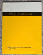 GTW Geldersche Tramweg- Maatschappij jaarverslagen 1969-1981, Ophalen of Verzenden, Nieuw, Tram, Boek of Tijdschrift
