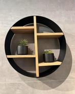 Looox Wood Box Round 50 cm, eiken old grey eiken, Ophalen of Verzenden, Zo goed als nieuw