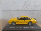 Opel Manta B Gt/e geel 1982 Ixo Altaya 1:43 (incl box), Hobby en Vrije tijd, Modelauto's | 1:43, Ophalen of Verzenden, Zo goed als nieuw