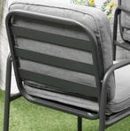 Loungeset / tuinset met 4 plaatsen en kussens - grijs- nieuw, Ophalen, Pruisische veldweg 220 in Hengelo, Info@redealer.nl, Nieuw