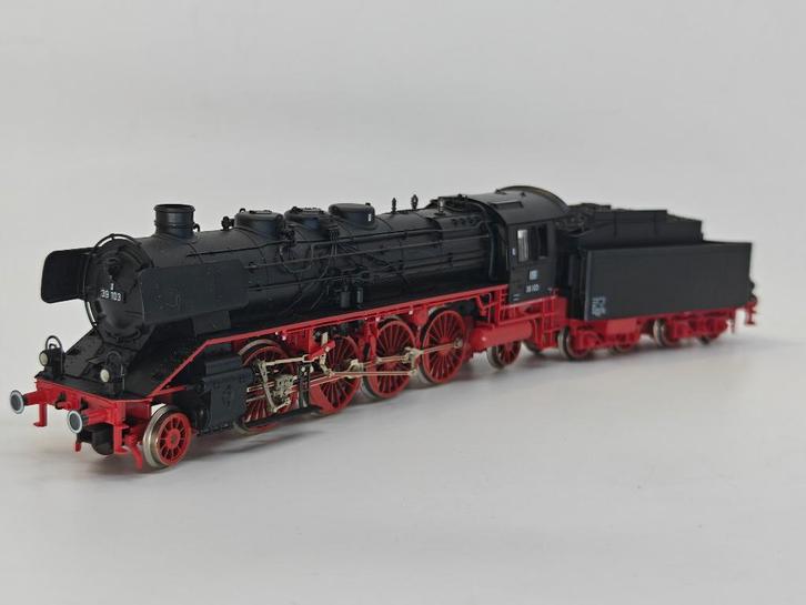 Fleischmann 4138 - Stoomlocomotief BR 39 van de DB, Hobby en Vrije tijd, Modeltreinen | H0, Zo goed als nieuw, Locomotief, Gelijkstroom