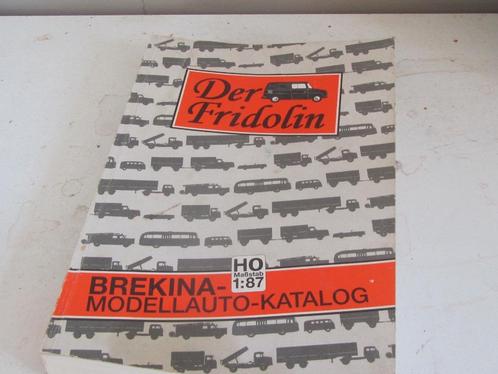 brekina verzamelaars catalogus eenmalig 1998, Hobby en Vrije tijd, Modelauto's | 1:87, Gebruikt, Auto, Brekina, Verzenden