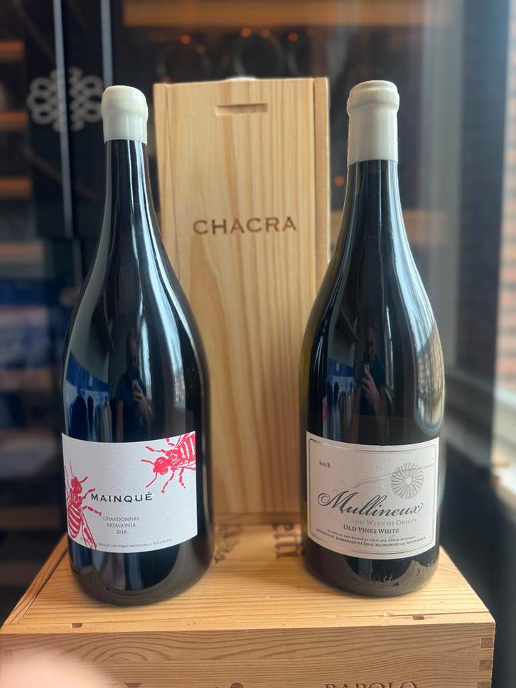 Chacra Mainque & Mullineux Magnum 2018 - Zeldzame flessen!, Verzamelen, Wijnen, Zo goed als nieuw, Witte wijn, Zuid-Amerika, Vol