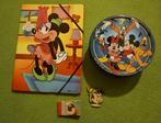 Tekenmap mickey mini Mouse, flipper boekje Disney Duck blik, Hobby en Vrije tijd, Verzenden, Gebruikt, Papier, Schets- of Tekenboek