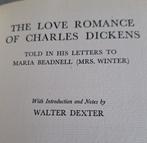 The love Romance of Charles Dickens, 1936 Engelstalig, Boeken, Gelezen, Ophalen of Verzenden, Europa overig, Charles Dickens