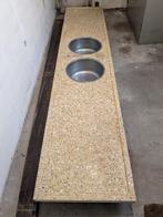 Aanrechtblad granito, Huis en Inrichting, Ophalen, Gebruikt, 150 tot 200 cm, Minder dan 100 cm
