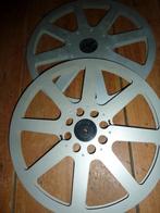 16mm 2x elmo metalen opwikkelspoel 35cm diameter -, Verzenden, 16mm film