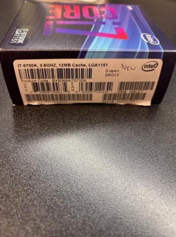 Intel Core i7-9700K Socket 1151 LGA beschikbaar voor biedingen