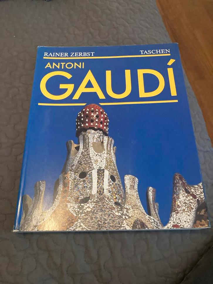 Antoni Gaudí door Rainer Zerbst - Architectuur Boek, Boeken, Kunst en Cultuur | Architectuur, Gelezen, Architecten, Ophalen of Verzenden