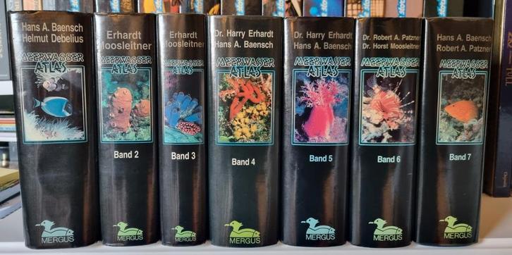 Mergus Aquarium Atlas, Boeken, Dieren en Huisdieren, Zo goed als nieuw, Vissen, Ophalen of Verzenden