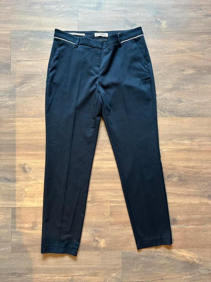 Zhrill pantalon maat 28 (ZGAN), Kleding | Dames, Broeken en Pantalons, Zo goed als nieuw, Maat 36 (S), Blauw, Lang, Ophalen of Verzenden