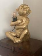 Gouden apenlamp – decoratie tafellamp (32 cm), Ophalen of Verzenden