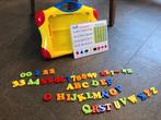 Magneetbord letter en cijfers leren, Ophalen of Verzenden, Zo goed als nieuw