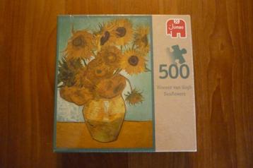 Nieuw Jumbo Vincent van Gogh '' SUNFLOWERS '' 500 st. beschikbaar voor biedingen