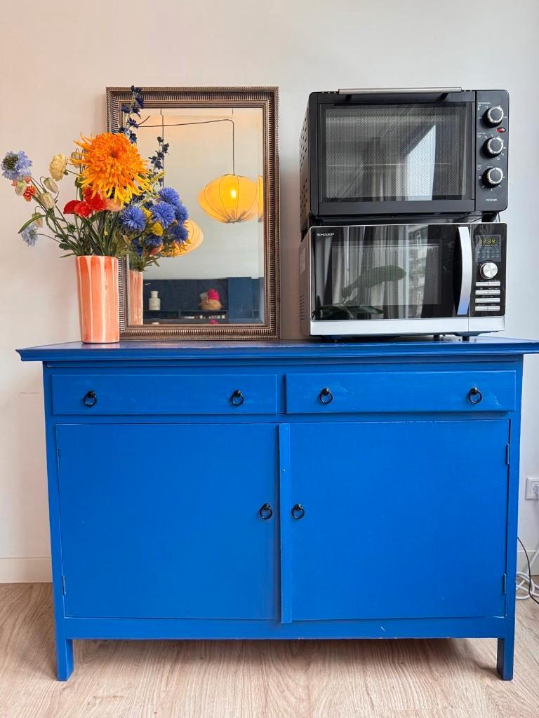 ≥ Blauwe kast — Kasten | Dressoirs — Marktplaats