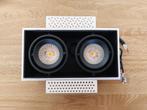Dubbele LED inbouw spot Downlicht 2700k Zwart (70 stuks), Led, Metaal of Aluminium, Nieuw, Ophalen of Verzenden