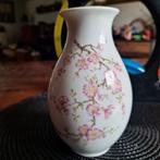 Elite Porzellan Vaas - Bloemenmotief, Wit, Aardewerk of Porselein, Ophalen of Verzenden, Zo goed als nieuw