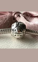 Zilveren Pandora Bedel van een LIEVEHEERSBEESTJE, Ophalen of Verzenden, Zo goed als nieuw, Zilver, Pandora